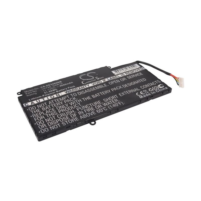 Li-Polymer Battery fits Dell, vostro 5460, vostro 5470 11.1V, 4600mAh Notebook & Laptop Cameron Sino Technology Limited