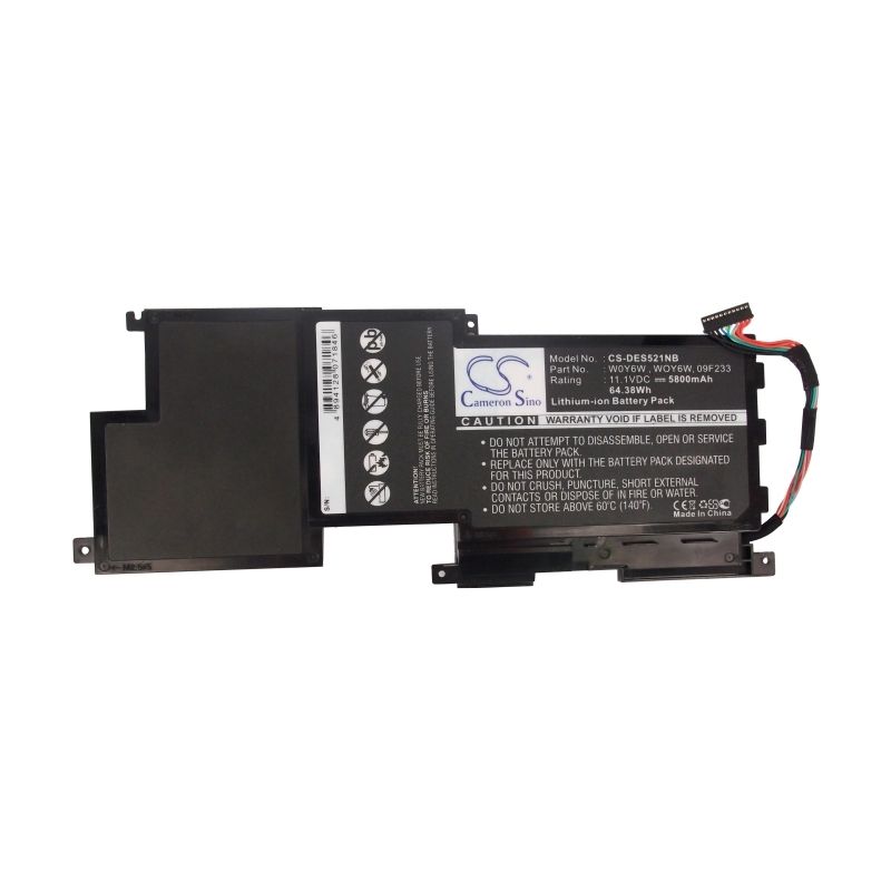 Li-polymer Battery Fits Dell, Xps 15-l521x, Xps L521x 11.1v, 5800mah Notebook & Laptop Cameron Sino Technology Limited