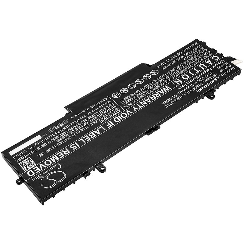 Li-polymer Battery Fits Hp, Elitebook 1040 G4, Elitebook 1040 G4-2xu40ut 11.55v, 5700mah Notebook & Laptop Cameron Sino Technology Limited