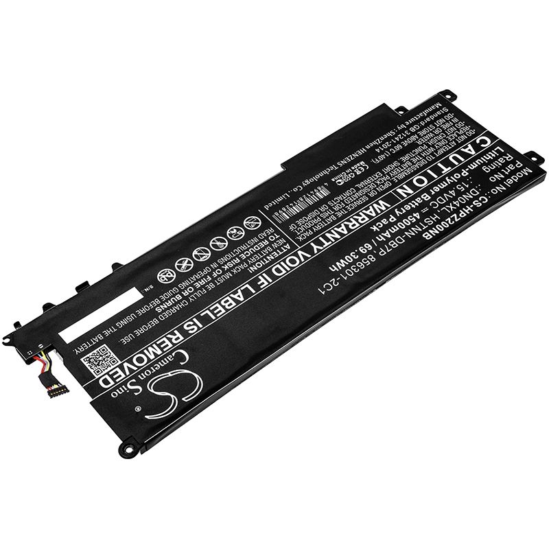 Li-Polymer Battery fits Hp, zbook X2, zbook X2 G4 15.4V, 4500mAh Notebook & Laptop Cameron Sino Technology Limited