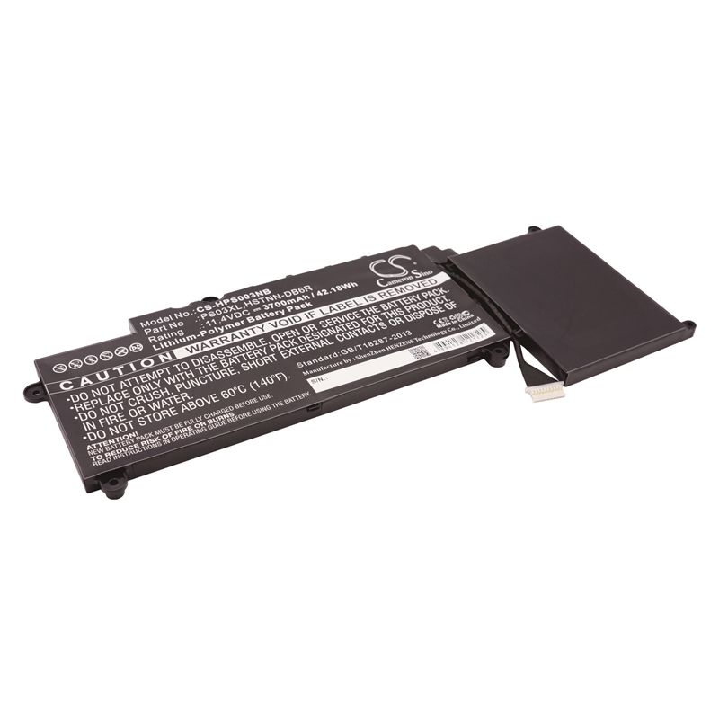 Li-Polymer Battery fits Hp, stream 11, stream 11-d010nr, stream 11-d023tu 11.4V, 3700mAh Notebook & Laptop Cameron Sino Technology Limited