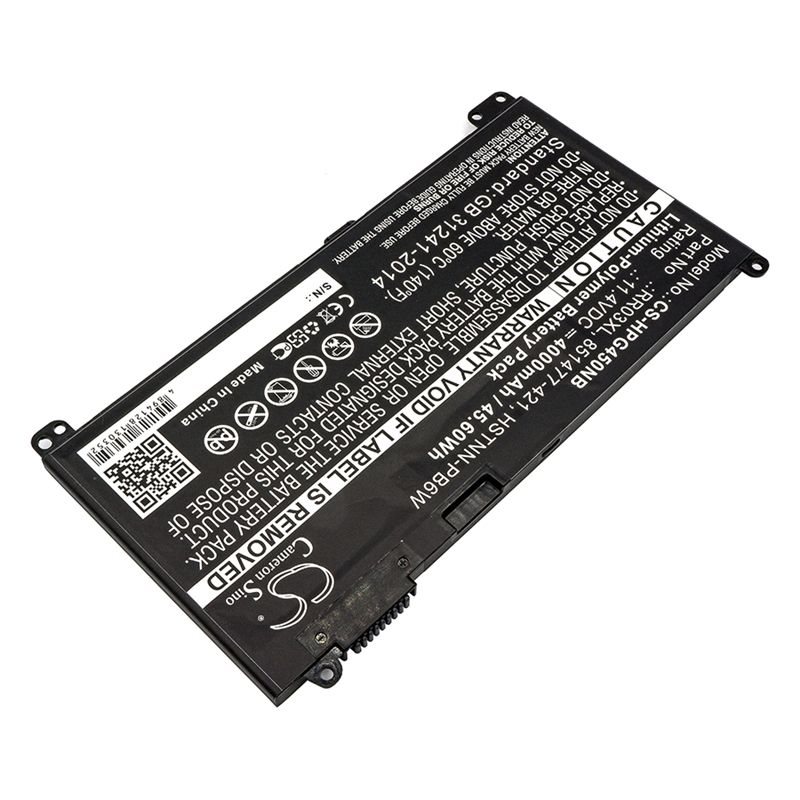 Li-polymer Battery Fits Hp, Mt20, Probook 430 G4, Probook 440 G4 11.4v, 4000mah Notebook & Laptop Cameron Sino Technology Limited