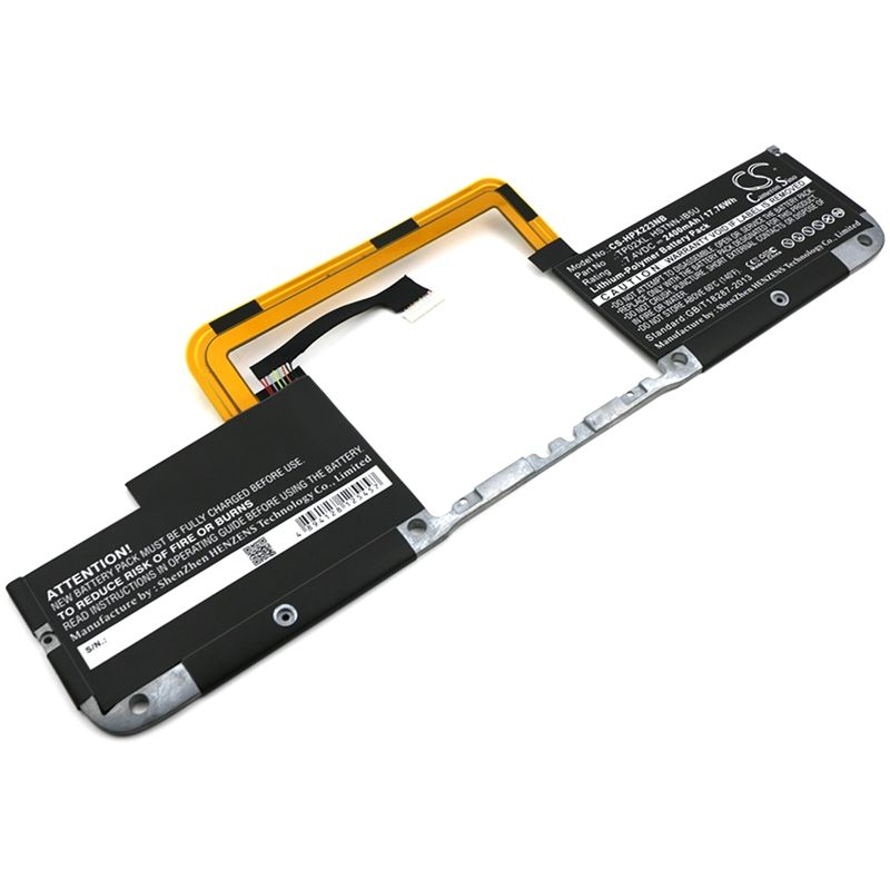 Li-Polymer Battery fits Hp, spectre X2 13, spectre X2 13-h281nr 7.4V, 2400mAh Computer Cameron Sino Technology Limited (Suspended)