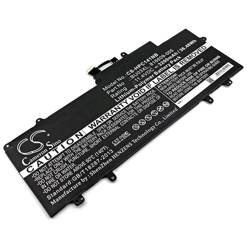 Li-polymer Battery Fits Hp, 14-ak010nr, 14-ak013dx, Chromebook 14 G4 11.4v, 3200mah Notebook & Laptop Cameron Sino Technology Limited