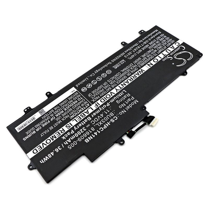 Li-polymer Battery Fits Hp, 14-ak010nr, 14-ak013dx, Chromebook 14 G4 11.4v, 3200mah Notebook & Laptop Cameron Sino Technology Limited