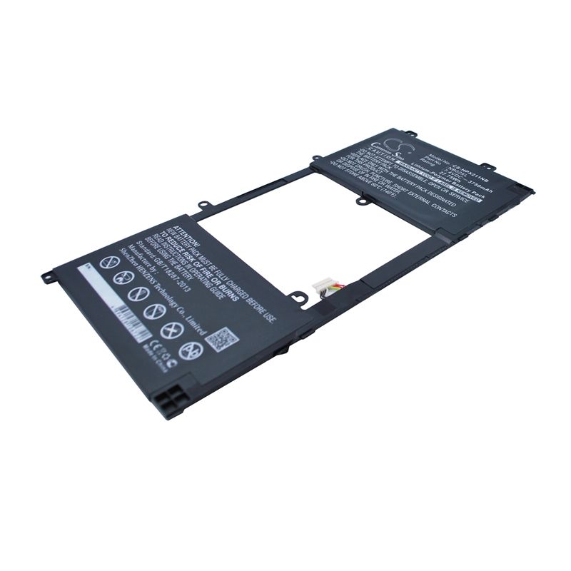 Li-Polymer Battery fits Hp, 11-h010nr, pavilion 11.6" X2, pavilion X2 7.4V, 3750mAh Notebook & Laptop Cameron Sino Technology Limited