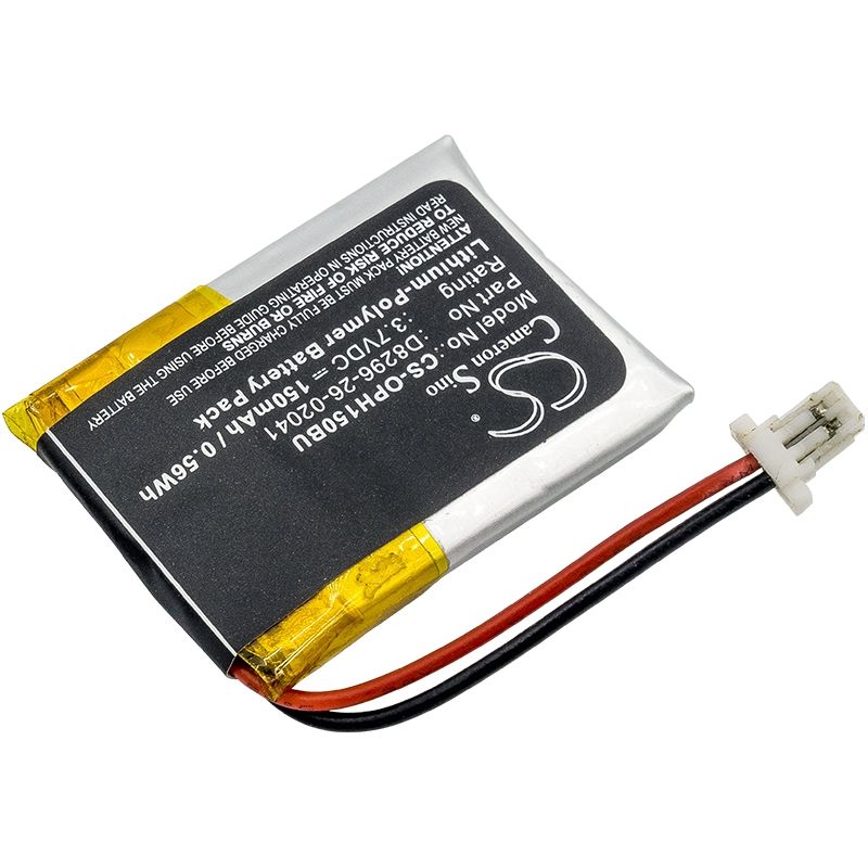Li-Polymer Battery fits Opticon, H15, H-15a, H-15aj 3.7V, 150mAh CMOS / BackUp Cameron Sino Technology Limited