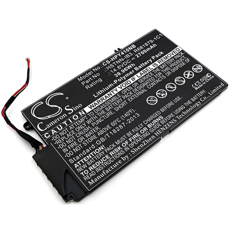 Li-polymer Battery Fits Hp, El04xl, Envy 1000, Envy 4-1000 14.8v, 2700mah Notebook & Laptop Cameron Sino Technology Limited