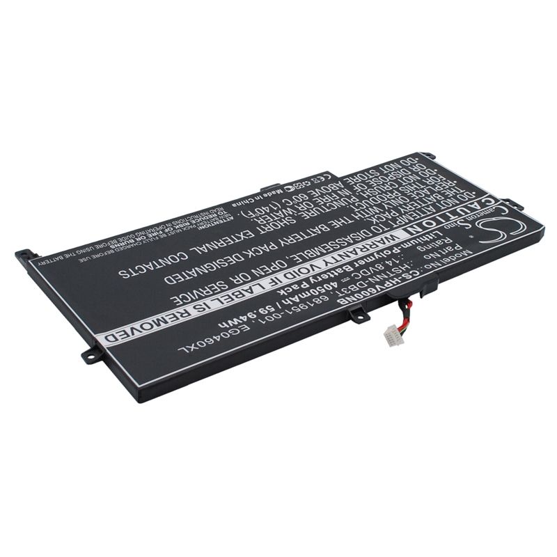 Li-Polymer Battery fits Hp, envy Sleekbook 6, envy Sleekbook 6-1000, envy Sleekbook 6z-1000 14.8V, 4050mAh Notebook & Laptop Cameron Sino Technology Limited