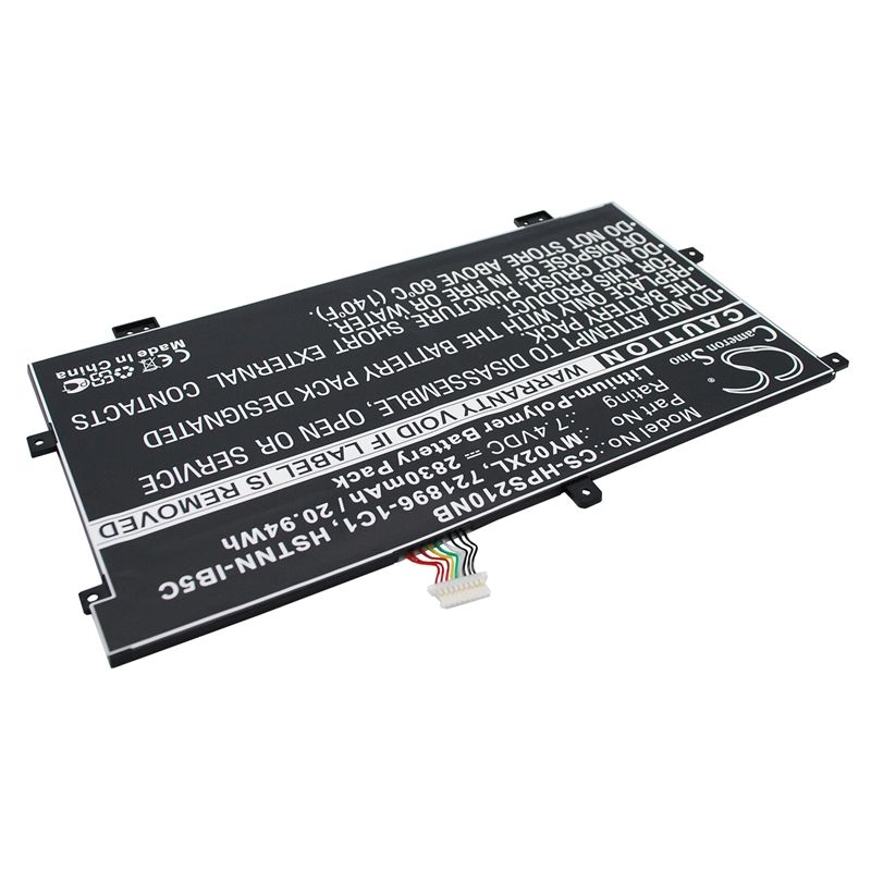 Li-polymer Battery Fits Hp, Pavilion 11", Pavilion 11-h000sg, Slatebook X2 7.4v, 2830mah Notebook & Laptop Cameron Sino Technology Limited