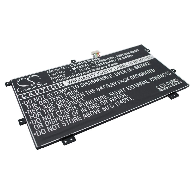 Li-polymer Battery Fits Hp, Pavilion 11", Pavilion 11-h000sg, Slatebook X2 7.4v, 2830mah Notebook & Laptop Cameron Sino Technology Limited
