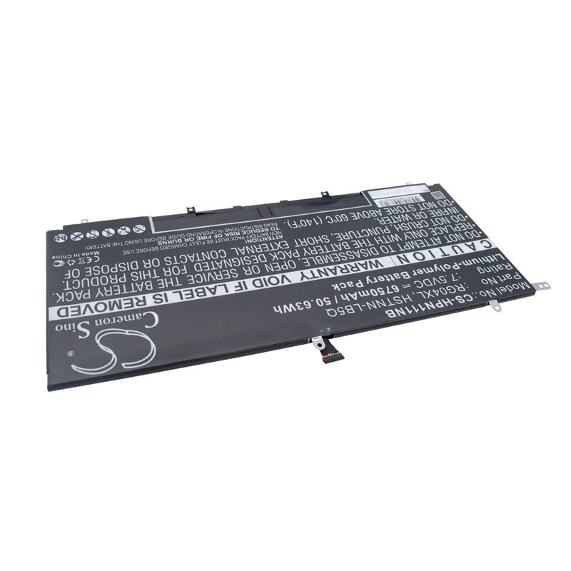 Li-polymer Battery Fits Hp, Spectre 13-3000, Spectre 13t-3000, Tpn-f111 7.5v, 6750mah Notebook & Laptop Cameron Sino Technology Limited