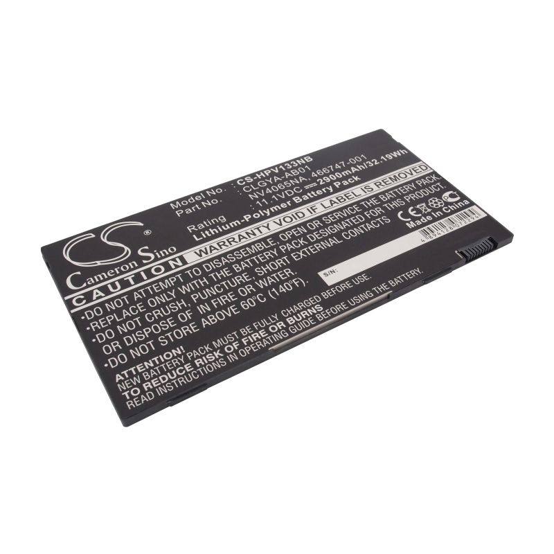 Li-Polymer Battery fits Hp, voodoo Envy 133, voodoo Envy 133 Nv4015na, voodoo Envy 133 Nv4040na 11.1V, 2900mAh Computer Cameron Sino Technology Limited (Suspended)