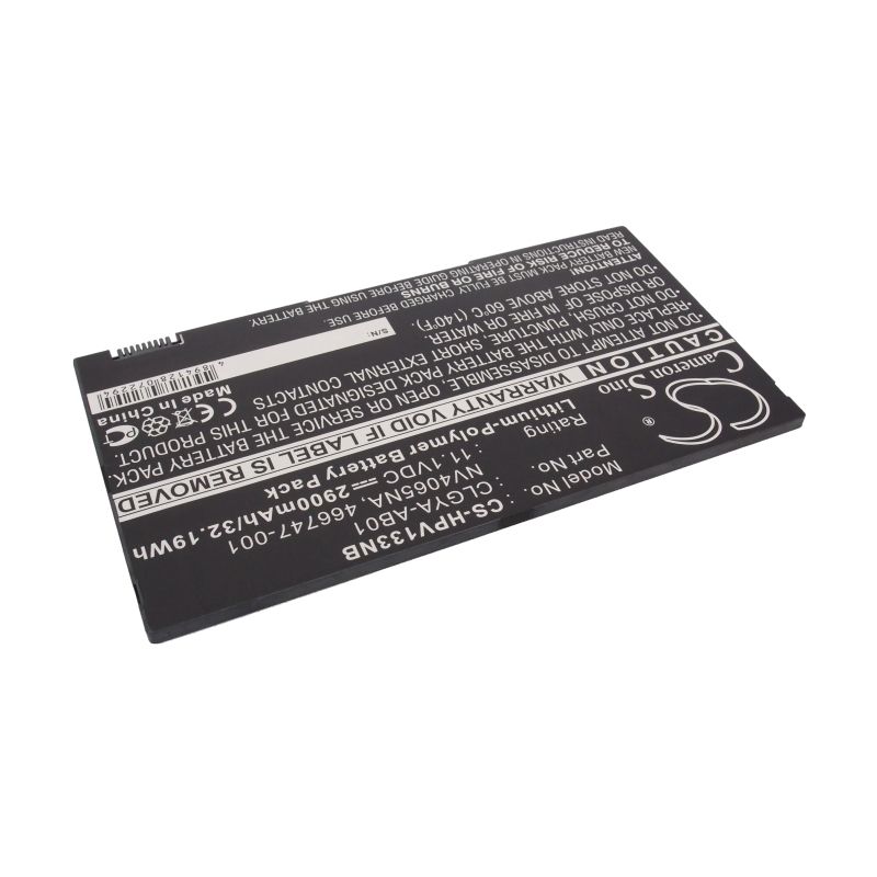Li-Polymer Battery fits Hp, voodoo Envy 133, voodoo Envy 133 Nv4015na, voodoo Envy 133 Nv4040na 11.1V, 2900mAh Computer Cameron Sino Technology Limited (Suspended)