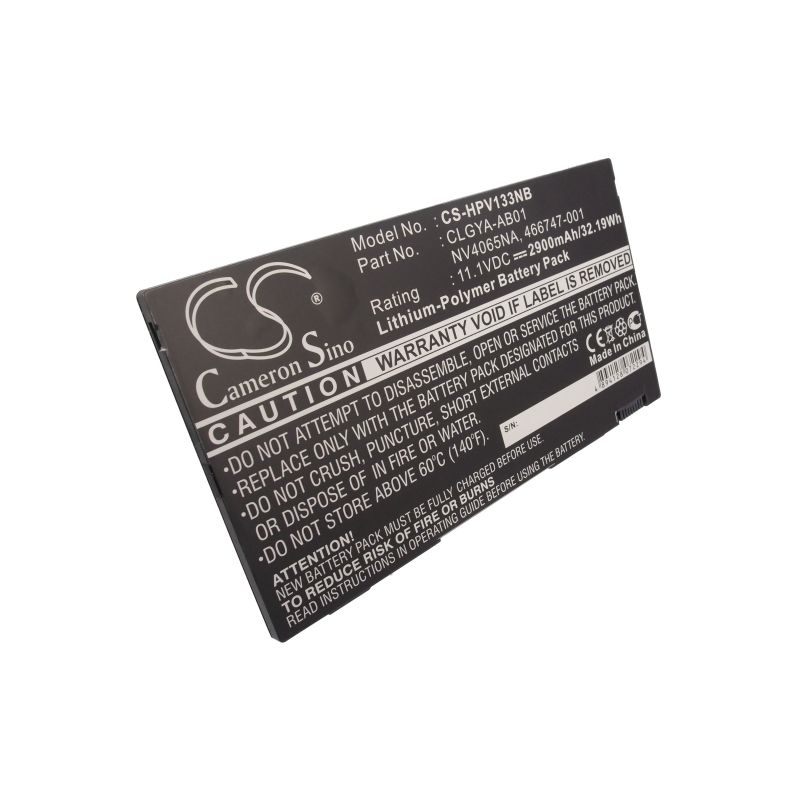 Li-Polymer Battery fits Hp, voodoo Envy 133, voodoo Envy 133 Nv4015na, voodoo Envy 133 Nv4040na 11.1V, 2900mAh Computer Cameron Sino Technology Limited (Suspended)