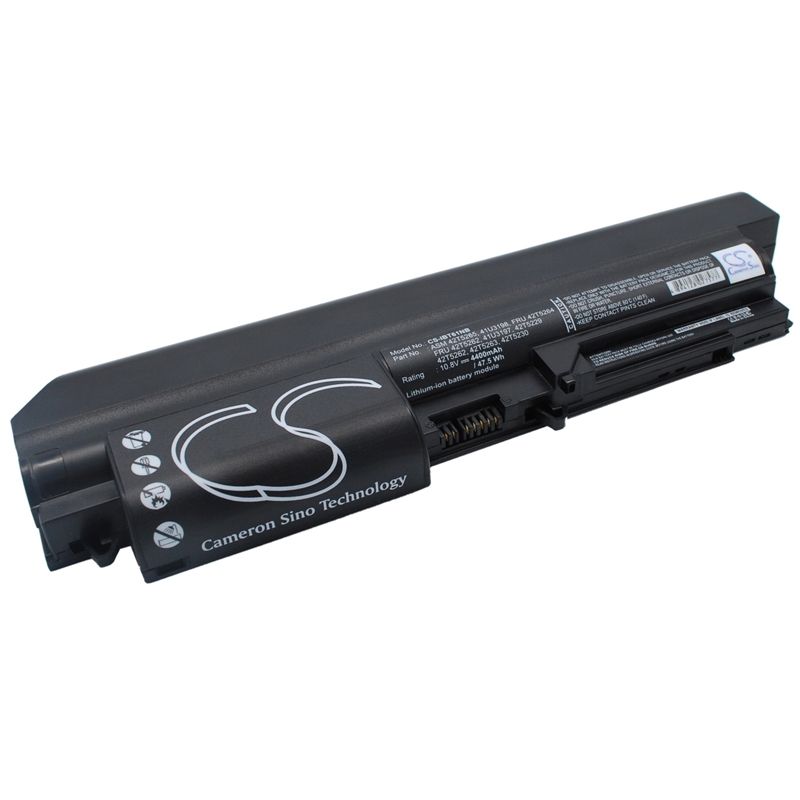 Li-ion Battery Fits Ibm, Thinkpad R400, Thinkpad R400 7443, Thinkpad R61 7732 10.8v, 4400mah Notebook & Laptop Cameron Sino Technology Limited
