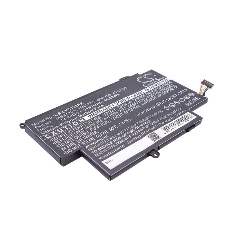 Li-Polymer Battery fits Lenovo, 20cds00500, 20cds00700, 20cds00800 14.8V, 3150mAh Notebook & Laptop Cameron Sino Technology Limited