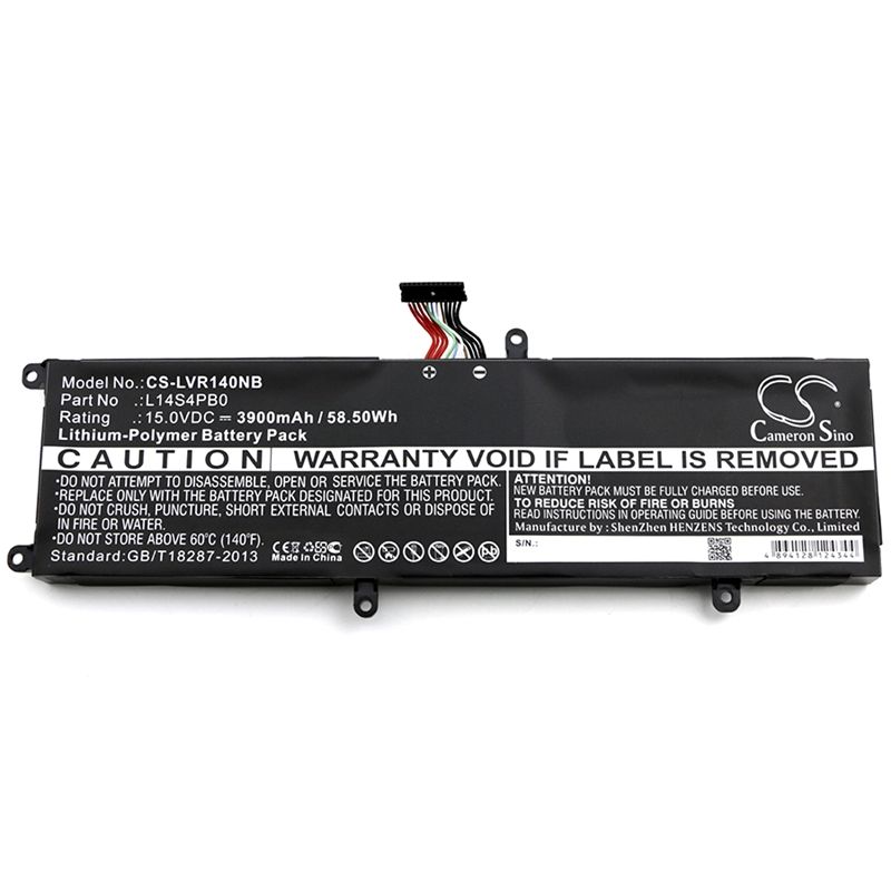 Li-Polymer Battery fits Lenovo, savers 14 15.0V, 3900mAh Notebook & Laptop Cameron Sino Technology Limited