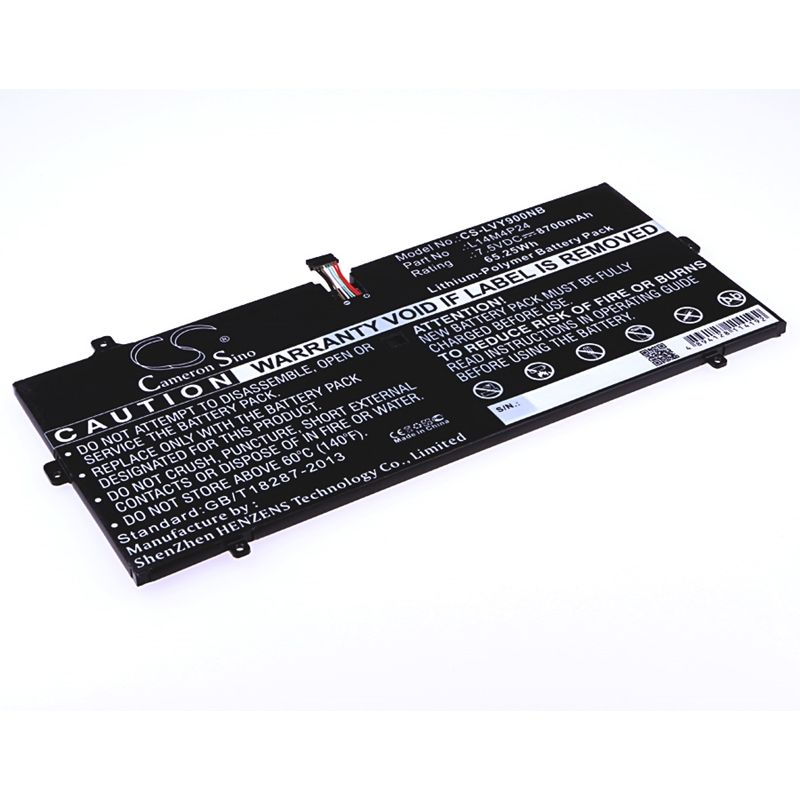 Li-polymer Battery Fits Lenovo, Yoga 4 Pro, Yoga 900, Yoga 900 I7 7.5v, 8700mah Notebook & Laptop Cameron Sino Technology Limited