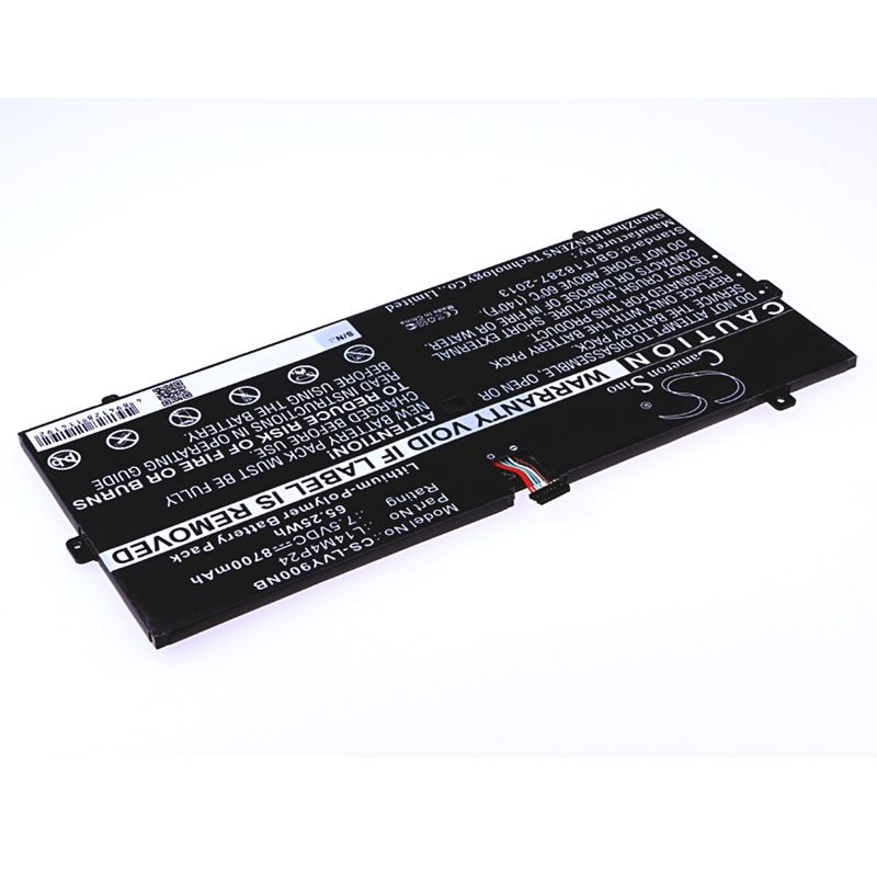 Li-polymer Battery Fits Lenovo, Yoga 4 Pro, Yoga 900, Yoga 900 I7 7.5v, 8700mah Notebook & Laptop Cameron Sino Technology Limited