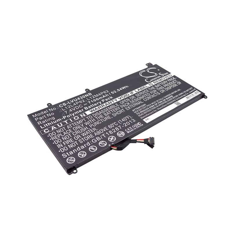 Li-polymer Battery Fits Lenovo, Ideapad U330t, Ideapad U430, Ideapad U430 Touch-59371574 7.4v, 7100mah Notebook & Laptop Cameron Sino Technology Limited