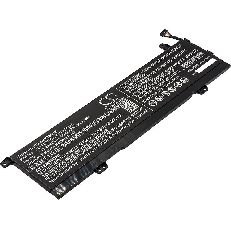 Li-polymer Battery Fits Lenovo, Yoga 730-13ikb, Yoga 730-2u, Yoga730 11.25v, 4500mah Notebook & Laptop Cameron Sino Technology Limited