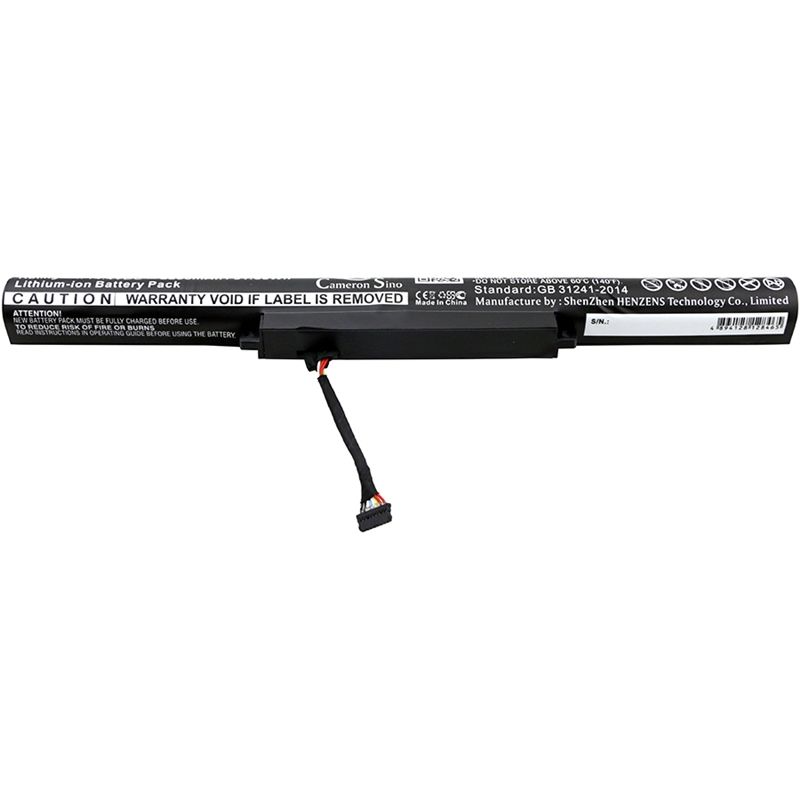 Li-ion Battery Fits Lenovo, V4000-ise, Xiaoxin V4000, Y50c 14.4v, 2200mah Notebook & Laptop Cameron Sino Technology Limited