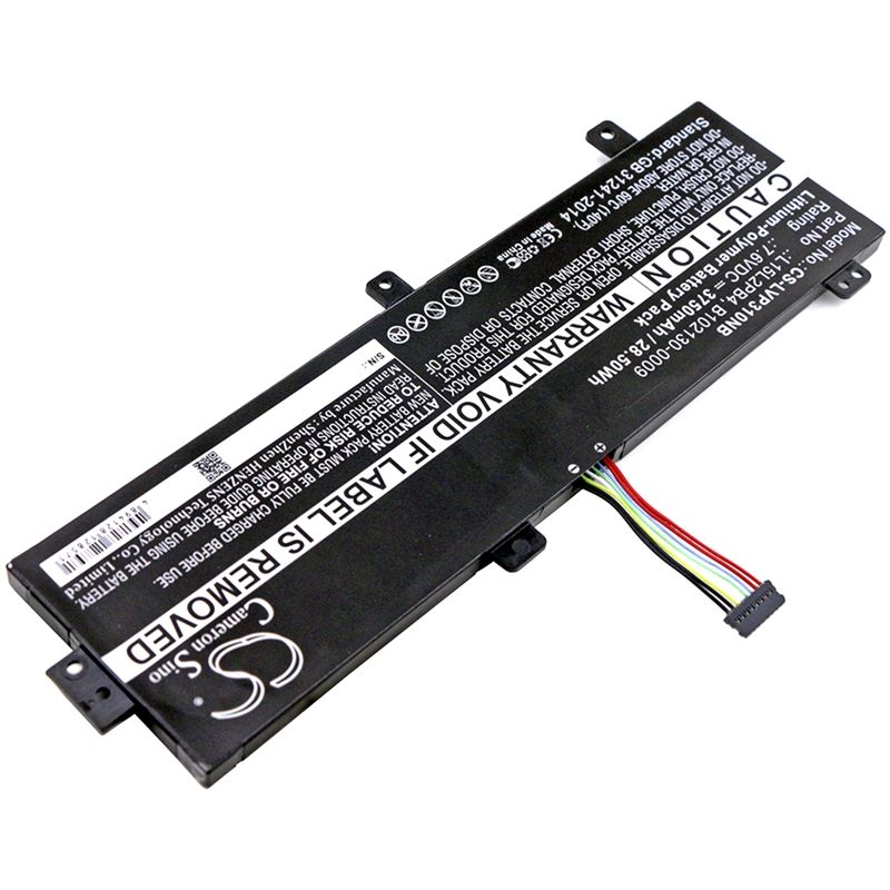 Li-polymer Battery Fits Lenovo, Ideapad 310 15", Ideapad 310 15" Touch, Ideapad 310-15abr 7.6v, 3750mah Notebook & Laptop Cameron Sino Technology Limited