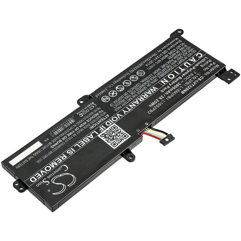 Li-polymer Battery Fits Lenovo, Ideapad 320, Ideapad 320-15iap, Ideapad 320-17ikb 7.5v, 3900mah Notebook & Laptop Cameron Sino Technology Limited