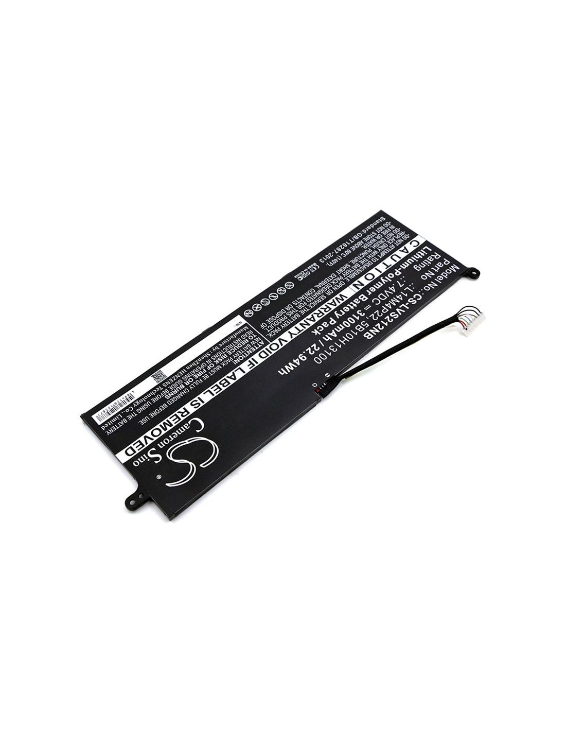 Li-Polymer Battery fits Lenovo, ideapad S21e-20, ideapad S21e-20 80m4 7.4V, 3100mAh Notebook & Laptop Cameron Sino Technology Limited