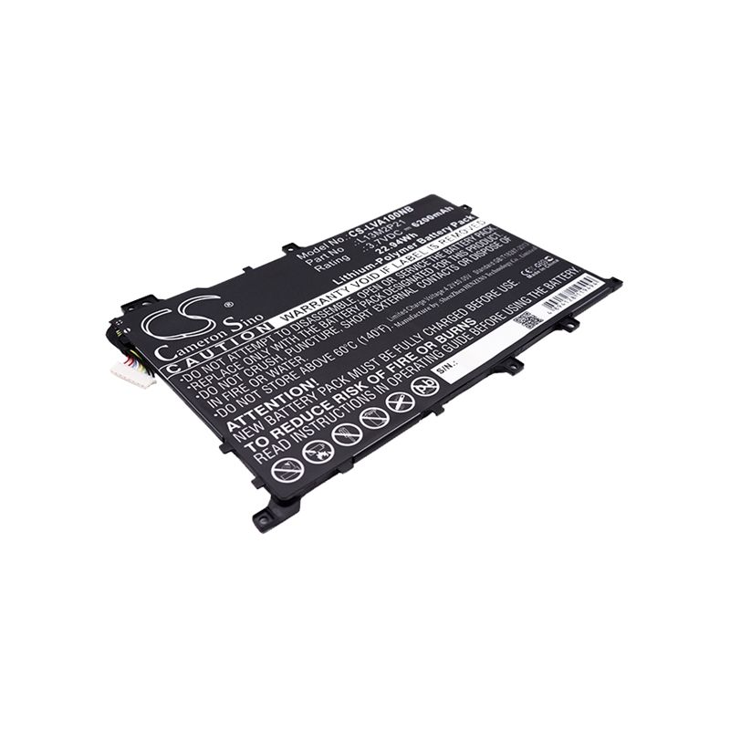 Li-Polymer Battery fits Lenovo, ideapad A10, ideapad A10-70 3.7V, 6200mAh Notebook & Laptop Cameron Sino Technology Limited