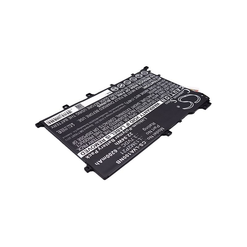 Li-Polymer Battery fits Lenovo, ideapad A10, ideapad A10-70 3.7V, 6200mAh Notebook & Laptop Cameron Sino Technology Limited