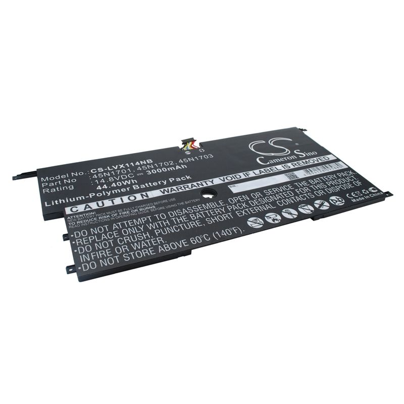 Li-polymer Battery Fits Lenovo, 20a7, 20a8, Thinkpad X1 Carbon 14 14.8v, 3000mah Notebook & Laptop Cameron Sino Technology Limited