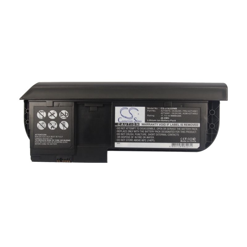 Li-ion Battery fits Lenovo, thinkpad X220 Tablet, thinkpad X220i, thinkpad X220i Tablet 11.1V, 4400mAh Notebook & Laptop Cameron Sino Technology Limited