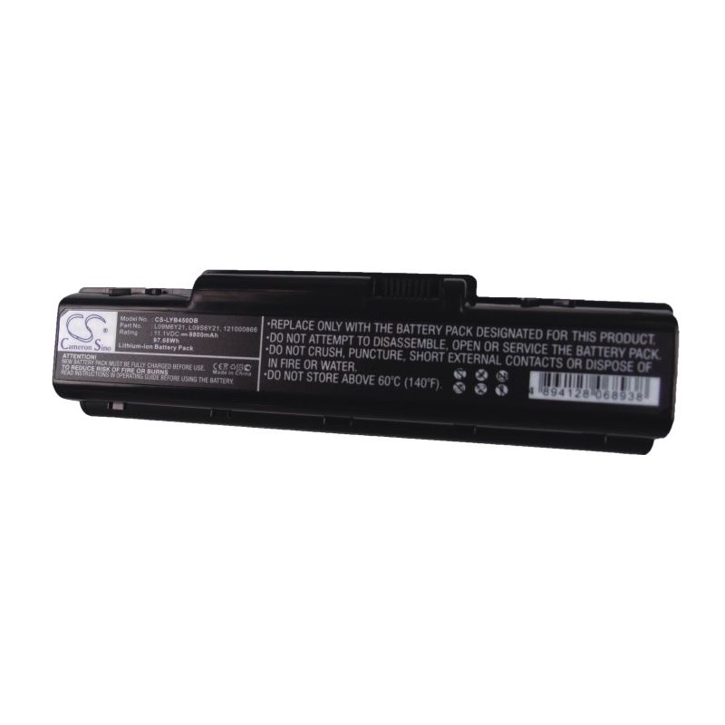 Li-ion Battery fits Lenovo, ideapad B450, ideapad B450a, ideapad B450l 11.1V, 8800mAh Notebook & Laptop Cameron Sino Technology Limited