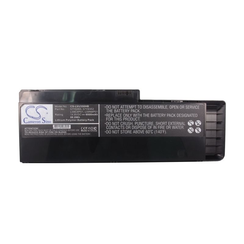 Li-Polymer Battery fits Lenovo, ideapad U350, ideapad U350 20028, ideapad U350 2963 14.8V, 6000mAh Computer Cameron Sino Technology Limited