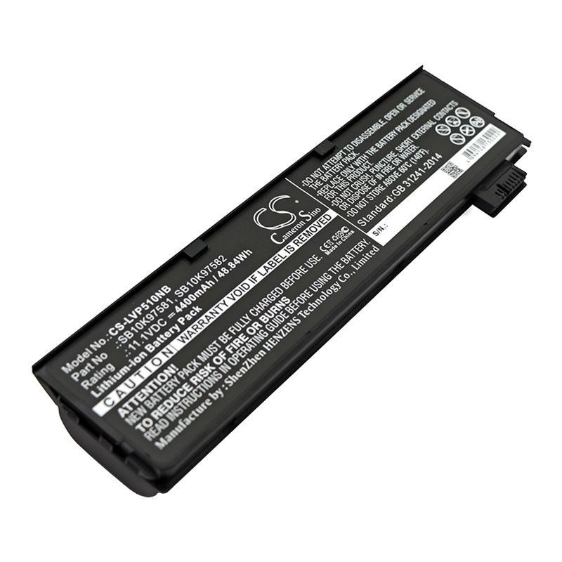 Li-ion Battery Fits Lenovo, 20h90038cd, 20h9003acd, 20h9003bcd 11.1v, 4400mah Notebook & Laptop Cameron Sino Technology Limited
