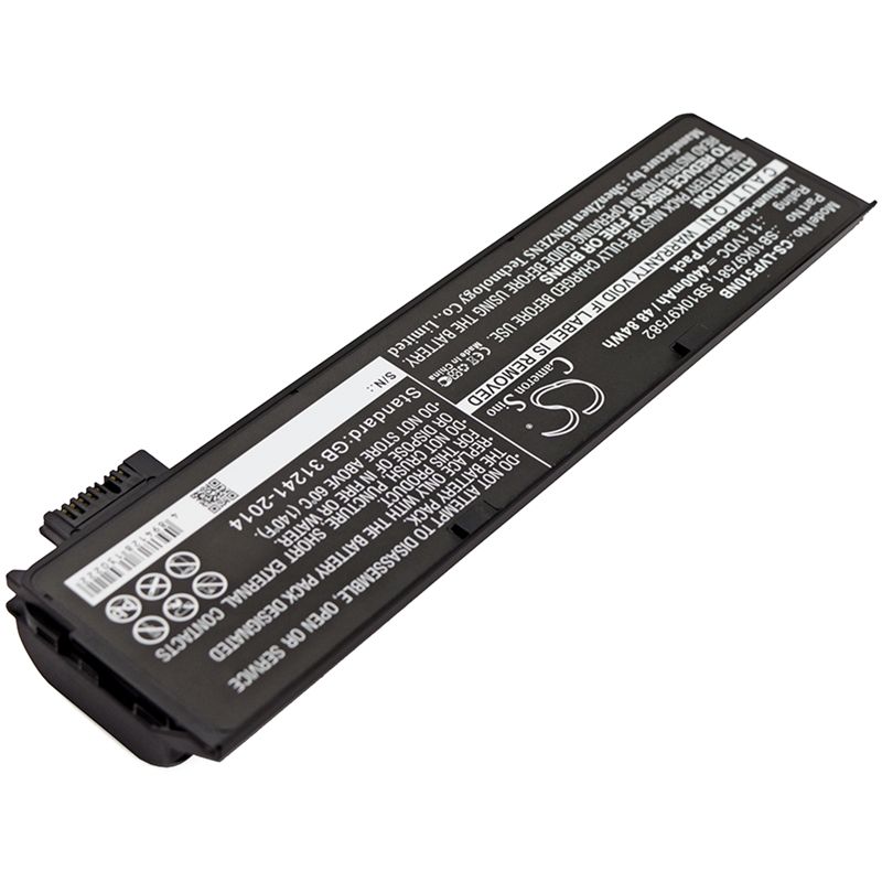 Li-ion Battery Fits Lenovo, 20h90038cd, 20h9003acd, 20h9003bcd 11.1v, 4400mah Notebook & Laptop Cameron Sino Technology Limited