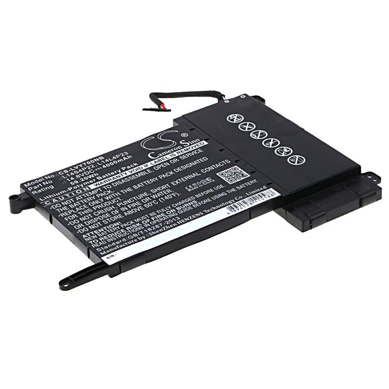 Li-Polymer Battery fits Lenovo, eraser Y700, eraser Y700 Touch, ideapad Y700 14.8V, 4000mAh Notebook & Laptop Cameron Sino Technology Limited