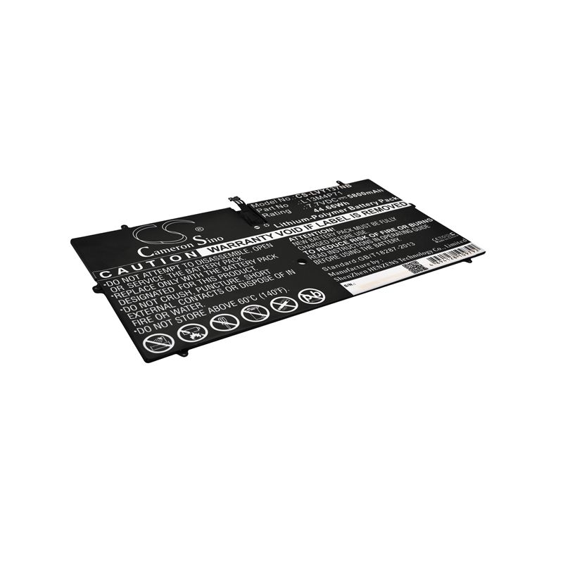 Li-polymer Battery Fits Lenovo, Yoga 3 Pro, Yoga 3 Pro 1370, Yoga 3 Pro 1370 13.3" 7.7v, 5800mah Notebook & Laptop Cameron Sino Technology Limited