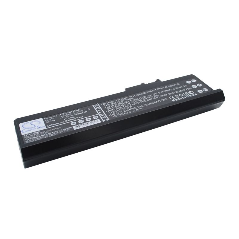 Li-ion Battery fits Lenovo, ideapad U110, ideapad U110 11306, ideapad U110 2304 10.8V, 4400mAh Computer Cameron Sino Technology Limited (Suspended)