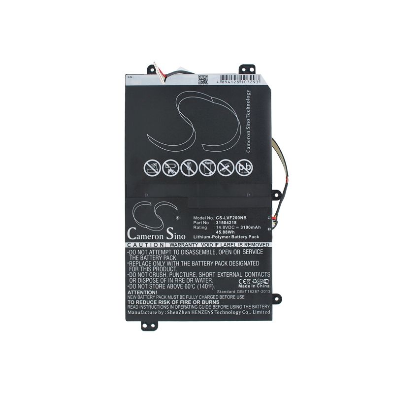 Li-polymer Battery Fits Lenovo, Ideacentre Flex 20 14.8v, 3100mah Computer Cameron Sino Technology Limited (Suspended)