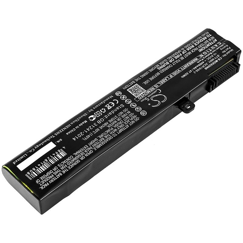 Li-ion Battery fits Msi, ge62, ge62 2qc-264xcn, ge62 2qc-648xcn 10.8V, 4400mAh Notebook & Laptop Cameron Sino Technology Limited