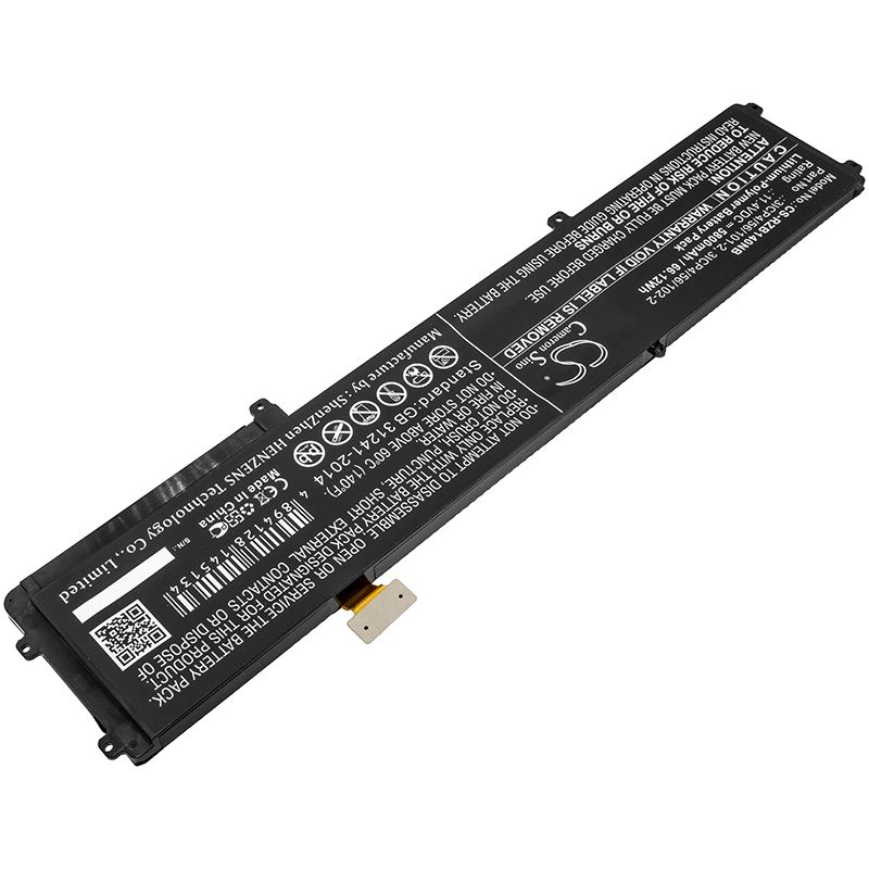 Li-Polymer Battery fits Razer, betty4-73k-06472, blade 14, blade 14inch 2017 11.4V, 5800mAh Notebook & Laptop Cameron Sino Technology Limited