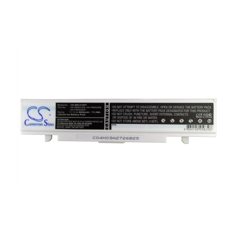 White 11.1V 6600mAh Samsung, np-540-js03au, np-np-r540, np-p210 Replacement Battery Notebook & Laptop Cameron Sino Technology Limited