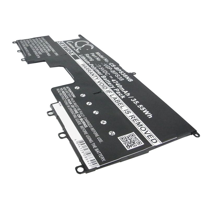 Li-polymer Battery Fits Sony, Svp13213cw, Svp13218pw, Svp13229pw 7.5v, 4740mah Notebook & Laptop Cameron Sino Technology Limited