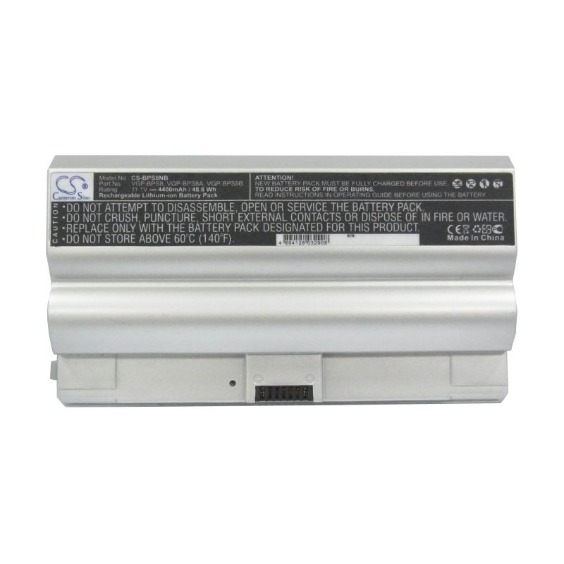 Li-ion Battery Fits Sony, Vaio Gn-fz70b, Vaio Pcg-381l, Vaio Pcg-382l 11.1v, 4400mah Notebook & Laptop Cameron Sino Technology Limited