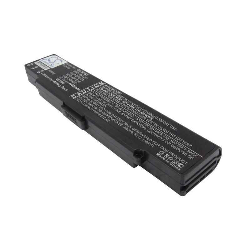 Li-ion Battery fits Sony, s49cp/ B, vaio Pcg-6c1n, vaio Pcg-6p2l 11.1V, 4400mAh Notebook & Laptop Cameron Sino Technology Limited