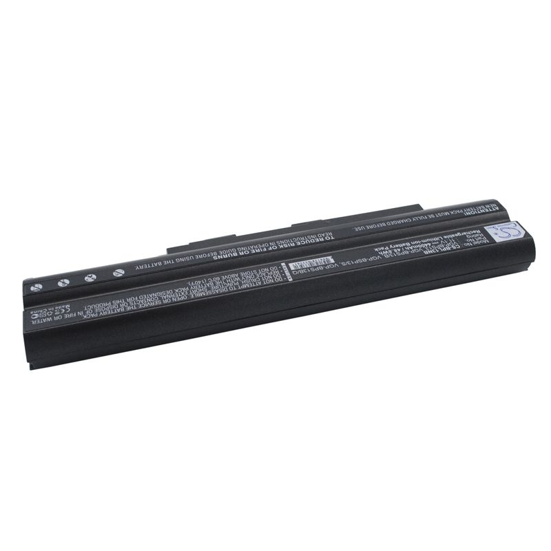 Li-ion Battery fits Sony, vaio, vaio Vgn-sr290jtj, vaio Vgn-tx36c/b 11.1V, 4400mAh Notebook & Laptop Cameron Sino Technology Limited