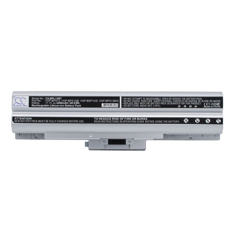 Li-ion Battery fits Sony, vaio, vaio Tx37cp/l, vaio Vgn-aw230j/h 11.1V, 4400mAh Notebook & Laptop Cameron Sino Technology Limited